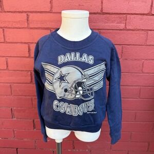 Vtg 90s Garan Dallas Cowboys NFL Football Sweatshirt Toddler Size 4 Crewneck